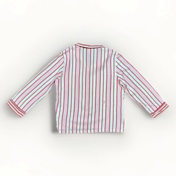 NWOT VICTORIA'S SECRET Flannel Pajama Cozy PJ Set Red Candy Cane Stripe M - Picture 11 of 15